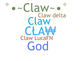 Nickname - CLAW