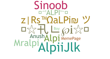 Nickname - AlPi