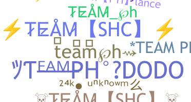 Nickname - teamph