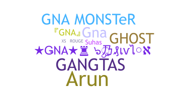 Nickname - GNA