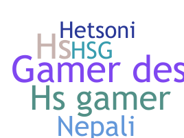 Nickname - HsGAMER