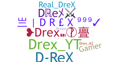 Nickname - Drex