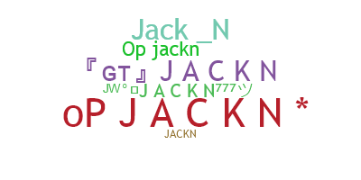 Nickname - Jackn