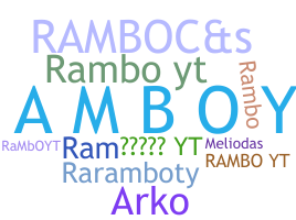 Nickname - RamboYT