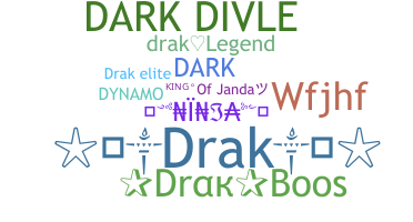 Nickname - drak
