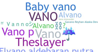 Nickname - Vano