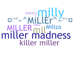 Nickname - Miller