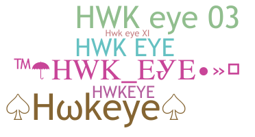 Nickname - Hwkeye