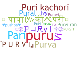 Nickname - Purvi