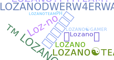 Nickname - Lozano