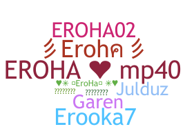 Nickname - Eroha