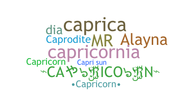 Nickname - CAPRICORN
