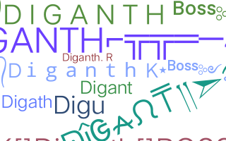 Nickname - Diganth