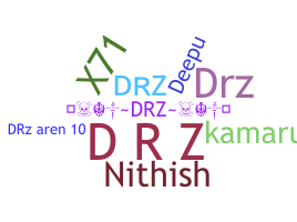 Nickname - DrZ