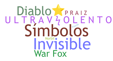 Nickname - Smbolos