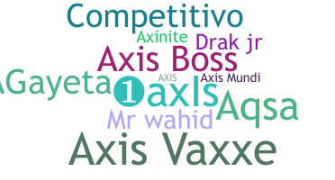 Nickname - Axis