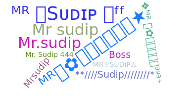 Nickname - MRSUDIP