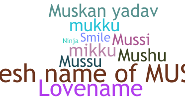 Nickname - Muskaan