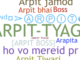 Nickname - ARPittyagi