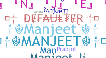 Nickname - Manjeet