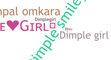 Nickname - dimplegirl
