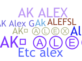 Nickname - Akalex