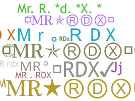 Nickname - MRRDX