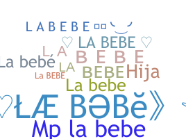 Nickname - labebe