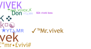 Nickname - MrVivek