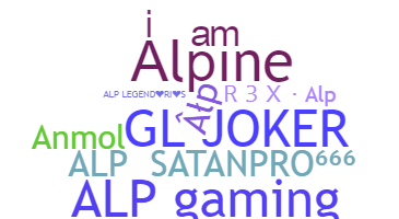 Nickname - AlP