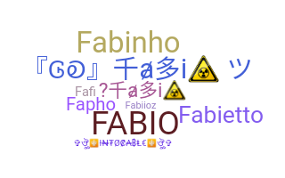 Nickname - Fabio