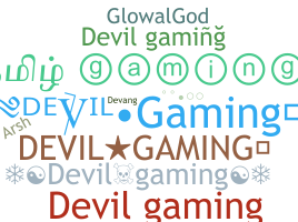 Nickname - DevilGaming