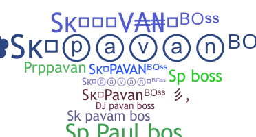 Nickname - SkPavanBoss