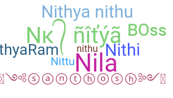 Nickname - Nithya