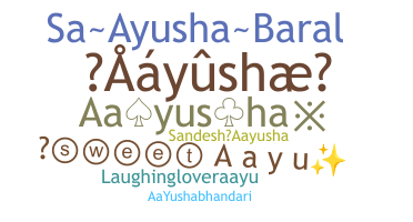 Nickname - Aayusha