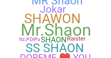 Nickname - Shaon