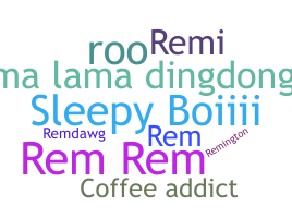 Nickname - remy