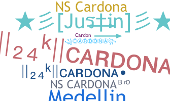 Nickname - Cardona