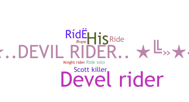 Nickname - RIDE