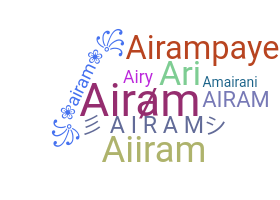 Nickname - Airam