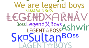 Nickname - legendboys