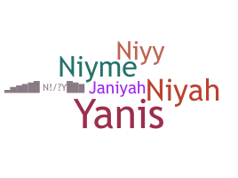 Nickname - Niy