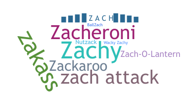 Nickname - Zach