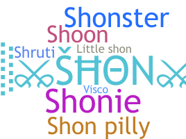Nickname - Shon