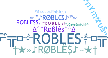 Nickname - Robles