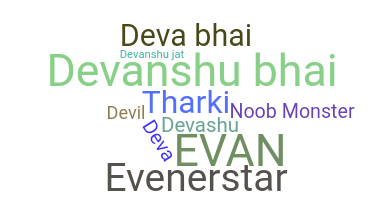 Nickname - Devanshu
