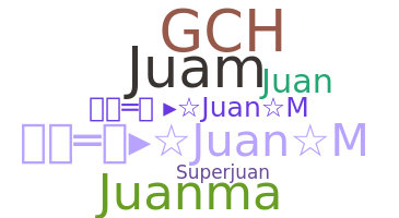 Nickname - JuanM