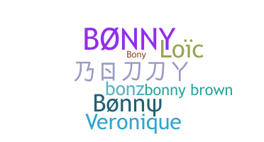Nickname - Bonny