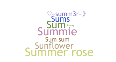 Nickname - Summer