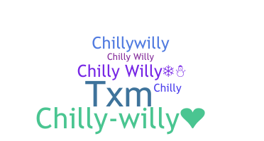 Nickname - chillywilly